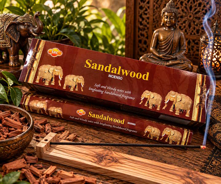 Incienso Jardín Sandalwood Sac